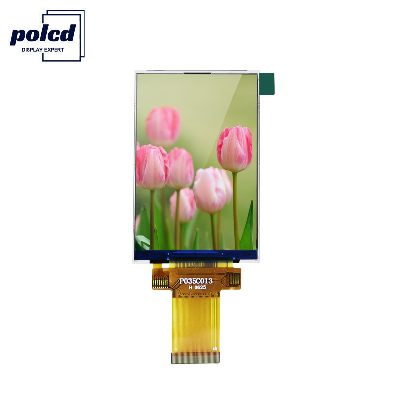 Polcd 8080 MCU 16 বিট 3.5 Tft Lcd স্ক্রীন 320x480 TFT LCD ডিসপ্লে 73.44Mm