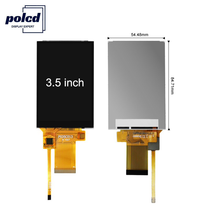 মেডিকেল অ্যাপ্লিকেশনের জন্য Polcd ST7796S 3.5 Lcd Tft ডিসপ্লে Rgb RoHS 18 বিট Lcd