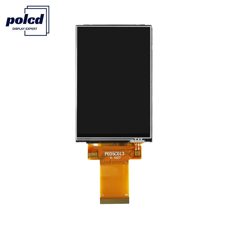 Polcd 8080 MCU 320X480 Lcd 3.5 ইঞ্চি 450 Nit TFT টাচ স্ক্রীন 12 0'CLOCK