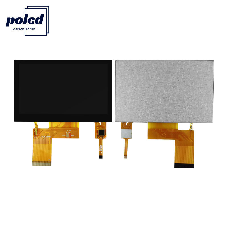 Polcd কালার 262k 4.3 ইঞ্চি Tft Lcd ডিসপ্লে ST7262E43 Rgb Tft ডিসপ্লে ISO9001