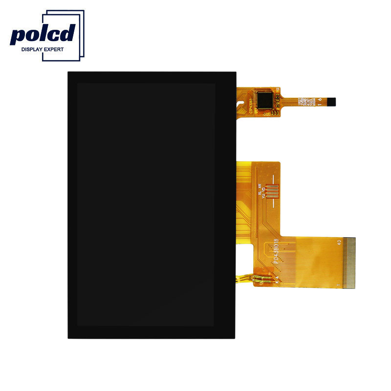 Polcd Pixel 800x480 Tft ক্যাপাসিটিভ টাচ RGB 24 বিট 4.3 Tft Lcd টাচ স্ক্রীন