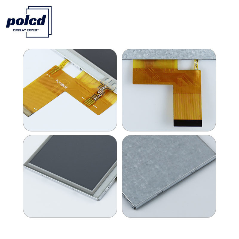 Polcd ST7262E43 4.3 ইঞ্চি Tft Lcd মডিউল 280 40Pin Lcd ডিসপ্লে ইনডোর