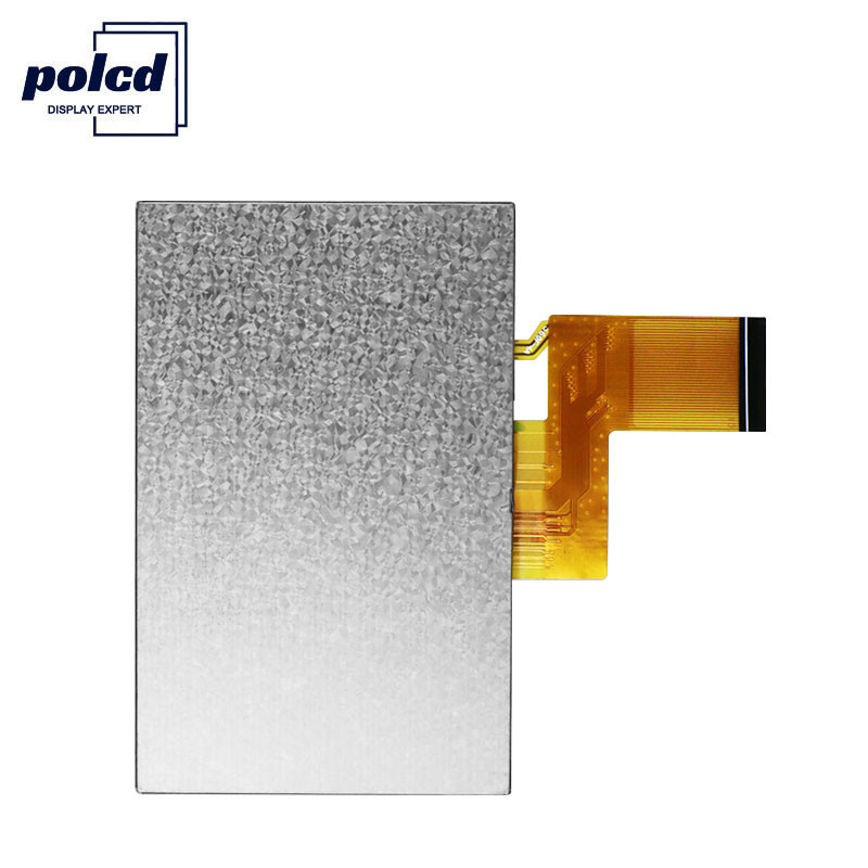 Polcd ILI6485 480x272 Tft Lcd ডিসপ্লে 4.3 ইঞ্চি TFT প্রতিরোধী টাচ স্ক্রীন 40 পিন