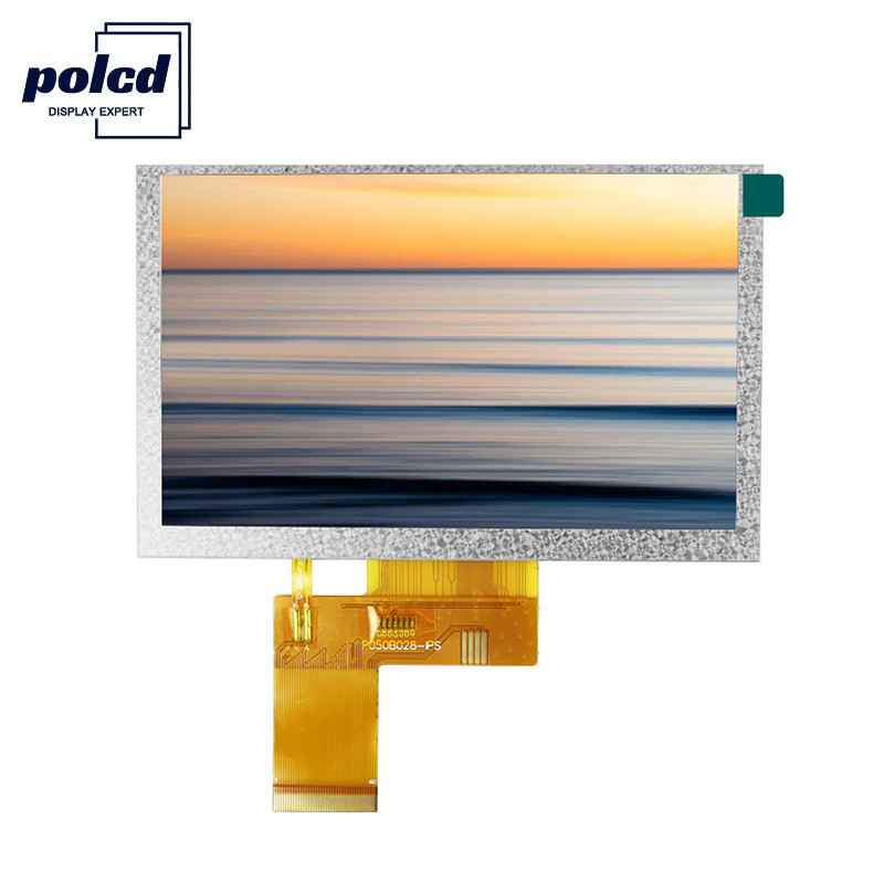 রাস্পবেরি পাই এর জন্য Polcd 108mm Tft টাচ স্ক্রীন ডিসপ্লে 800X480 5 ইঞ্চি Tft ডিসপ্লে