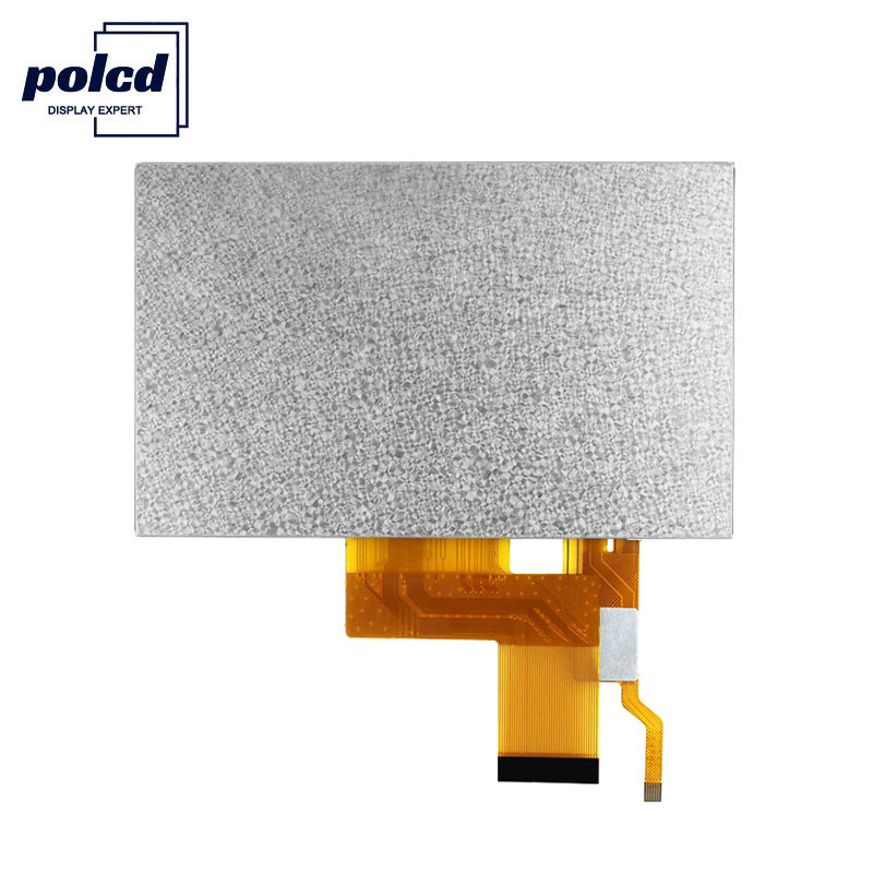 পিসি ISO9001 এর জন্য Polcd 300 Nit IPS TFT LCD RGB 24 বিট 5 ইঞ্চি Lcd স্ক্রীন