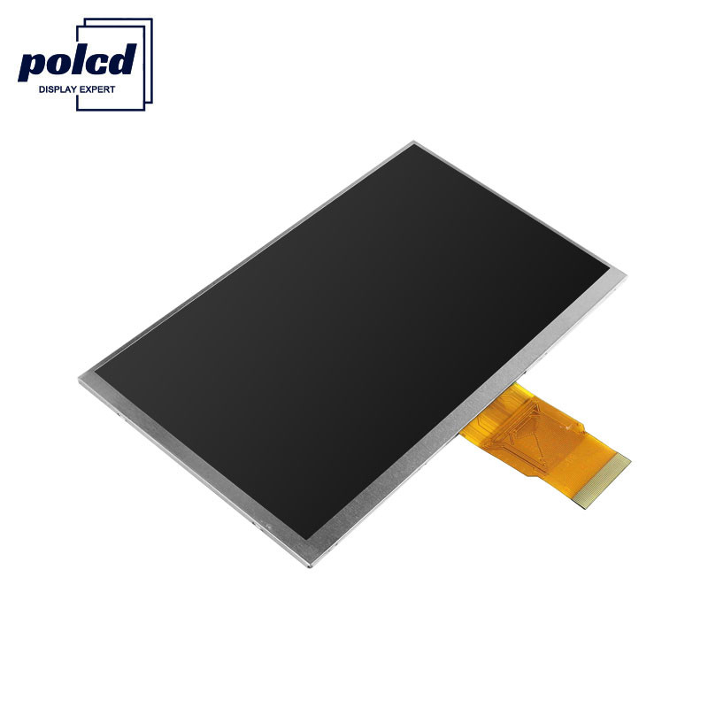 Polcd 300cd/M 7 ইঞ্চি 800x480 RGB 24 বিট উচ্চ উজ্জ্বলতা LCD ডিসপ্লে ইন্ডাস্ট্রিয়াল