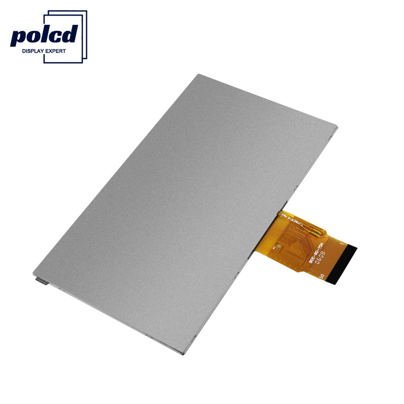 Polcd 300cd/M 7 ইঞ্চি 800x480 RGB 24 বিট উচ্চ উজ্জ্বলতা LCD ডিসপ্লে ইন্ডাস্ট্রিয়াল