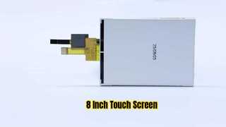 Polcd 2.8" 240x320 রেজোলিউশন ক্যাপাসিটিভ টাচ স্ক্রীন