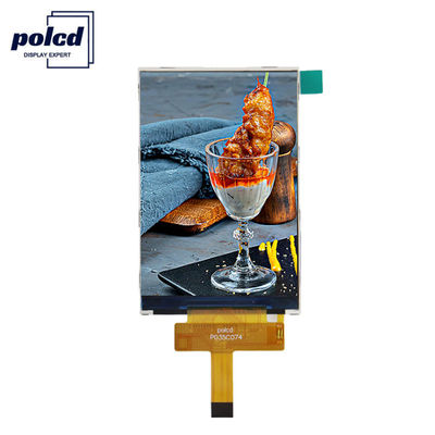 ক্যামেরা 4লাইন SPI ইন্টারফেস TFT LCD ডিসপ্লে Polcd 3.5 ইঞ্চি টাচ প্যানেল 320x480