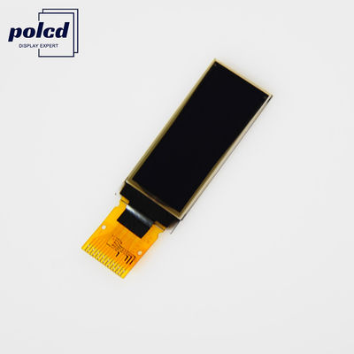 Polcd ফ্যাক্টরি 1.09 ইঞ্চি OLED PMOLED স্ক্রীন 64x128 4 ওয়্যার SPI 120 উজ্জ্বলতা