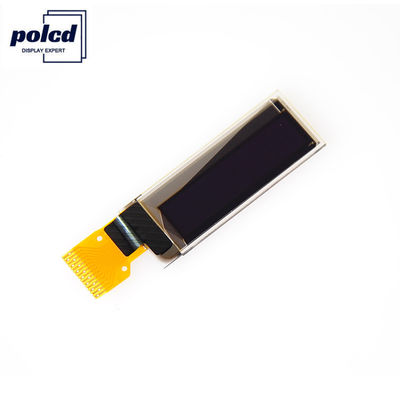 Pmoled I2C হোয়াইট ব্লু মনোক্রোম Oled মডিউল Polcd 0.91 ইঞ্চি 128x32 রেজোলিউশন