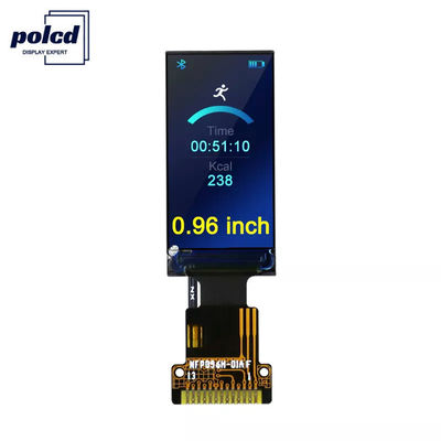 Polcd ST7735S 0.96 Ips ডিসপ্লে 80X160 Pixels 10.8Mm TFT LCD ডিসপ্লে