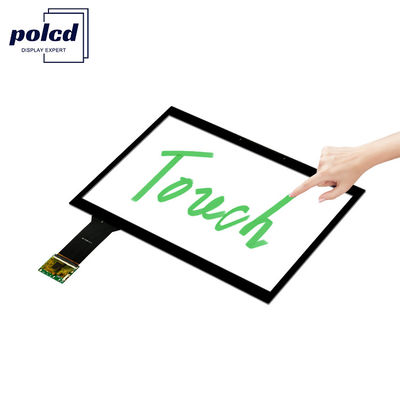Polcd 13.3 ইঞ্চি গ্লাস মাল্টি পয়েন্ট টাচ প্যানেল ওয়াটারপ্রুফ সিটিপি আইএলআই 2511 জিজি ক্যাপাসিটিভ টাচস্ক্রিন