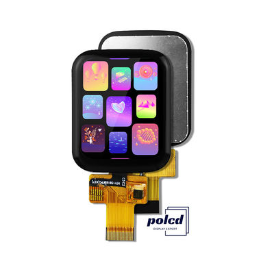 Polcd 1.69 ইঞ্চি 240x280 টিএফটি ডিসপ্লে মডিউল স্কয়ার এলসিডি টাচ স্ক্রিন স্মার্ট ওয়াচের জন্য