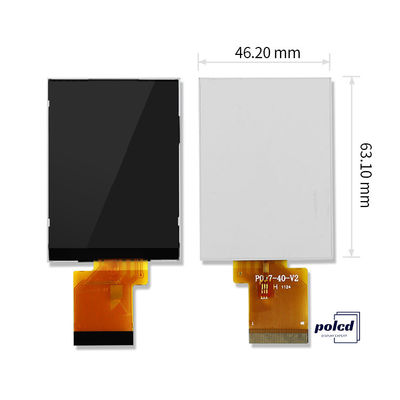 Polcd ILI8961 2.7 Tft Lcd 960X240 TFT LCD ডিসপ্লে RGB 8 বিট 6 0'CLOCK
