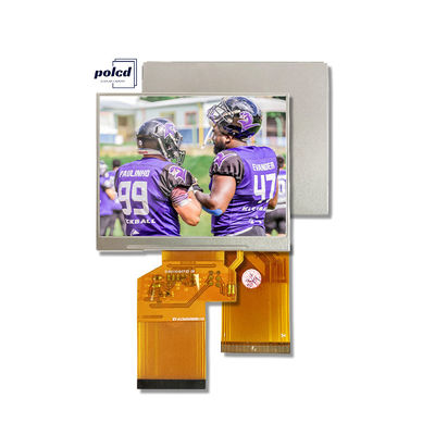 Polcd ৩.৪৫ ইঞ্চি ৩.৫ ইঞ্চি ৩২০x২৪০ বর্গক্ষেত্র স্ক্রিন LQ035NC111 Spi Rgb ৫৪ পিন TFT ডিসপ্লে মডিউল