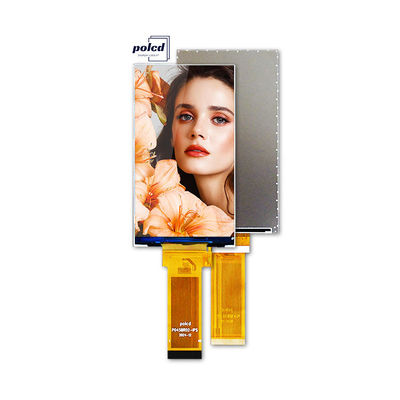 Polcd 4.5 ইঞ্চি টিএফটি এলসিডি মডিউল 480 * 854 রেজোলিউশন 300 নিট আরজিবি 24 বিট ইন্টারফেস 4.5 