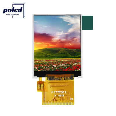 Polcd রেজোলিউশন 128*160 1.77 Tft Lcd ST7735S TFT LCD ডিসপ্লে বাণিজ্যিক জন্য