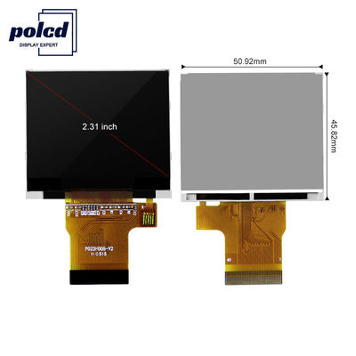 Polcd 8080 MCU 16 বিট 320 X 240 ডিসপ্লে ILI9342C মেডিকেল এলসিডি ডিসপ্লে 300 নিট
