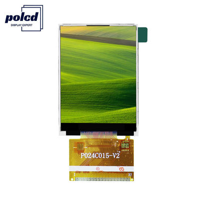 Polcd 300 Nits Tft স্ক্রীন 65K 2.4 ইঞ্চি Tft Lcd Ili9341V 16 বিট