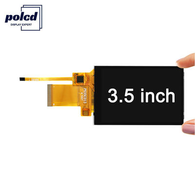 মেডিকেল অ্যাপ্লিকেশনের জন্য Polcd ST7796S 3.5 Lcd Tft ডিসপ্লে Rgb RoHS 18 বিট Lcd