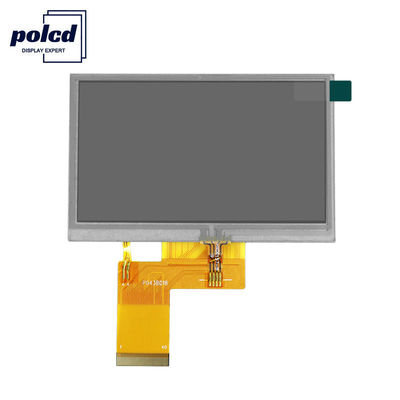 Polcd 800X480 Lcd Tft 4.3 ইঞ্চি 280 Q38 নিট রাস্পবেরি পাই টাচ স্ক্রীন